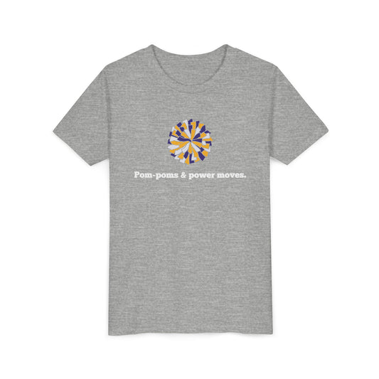 Pom-poms & Power Moves Youth Tee