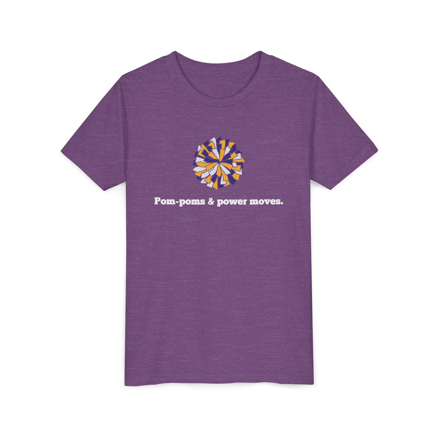 Pom-poms & Power Moves Youth Tee