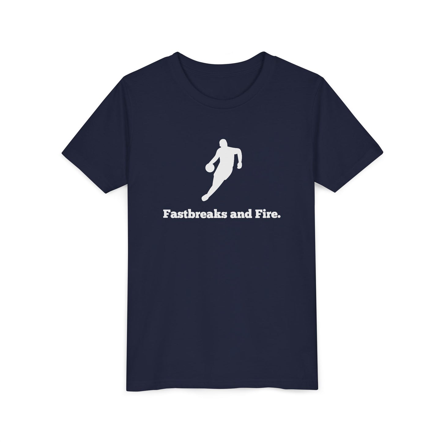 Fastbreaks and Fire Youth Tee