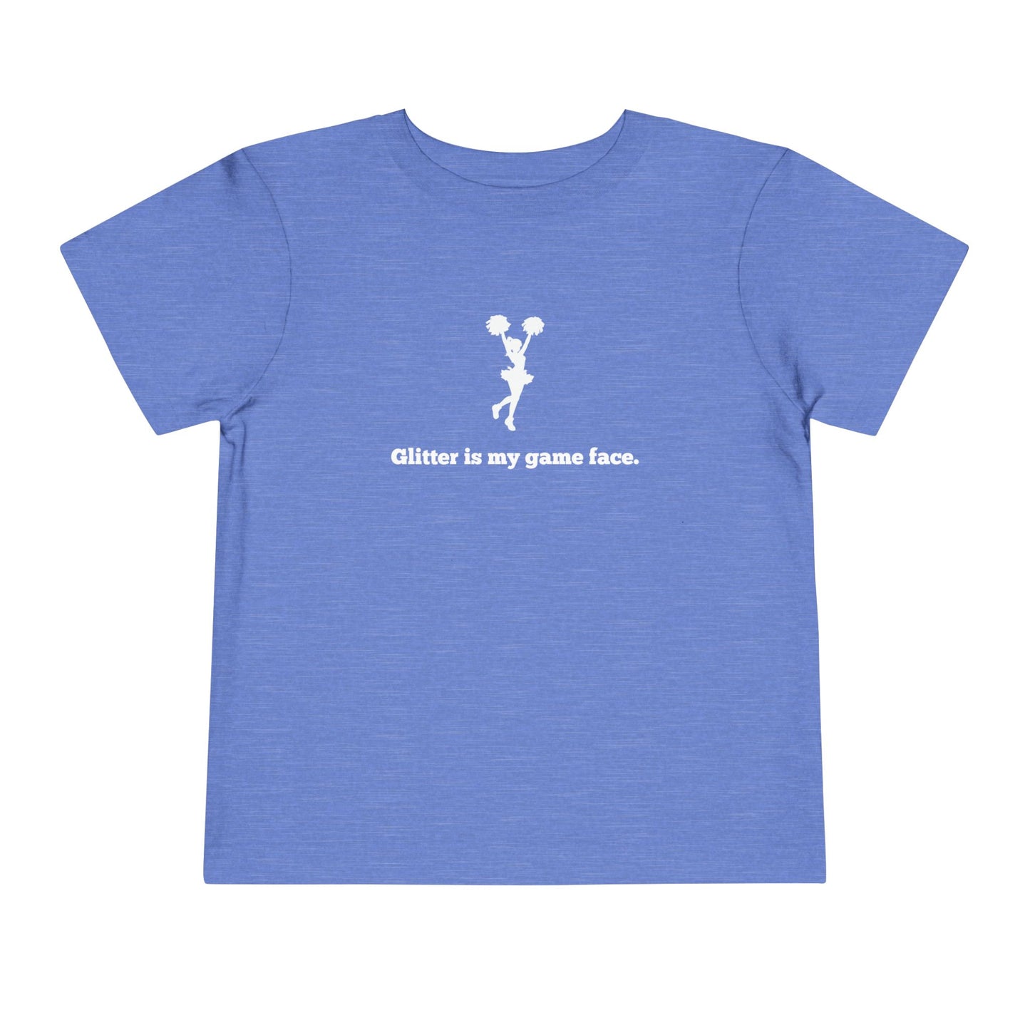 Glitter is My Game Face Toddler Tee