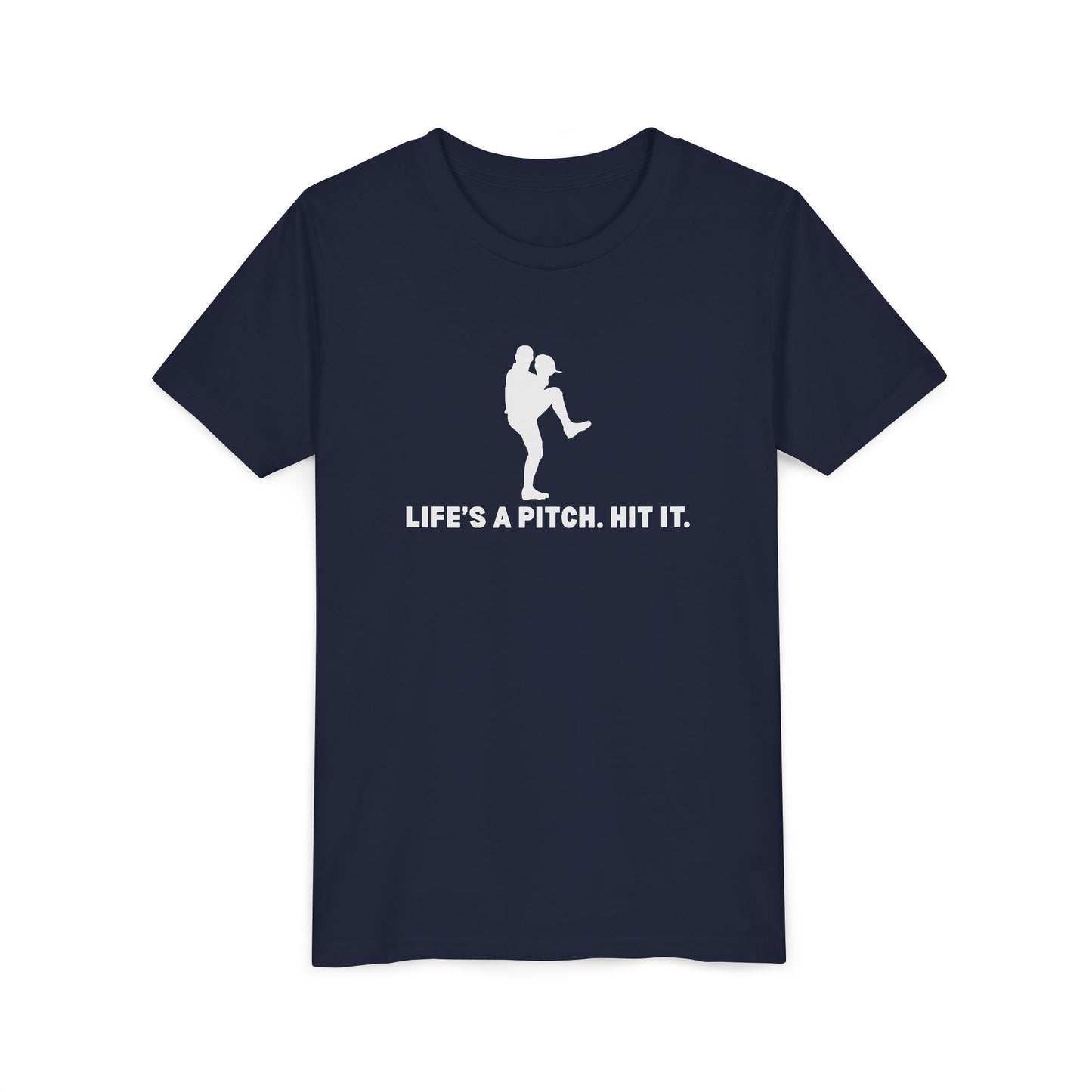 Life's a Pitch. Youth Tee