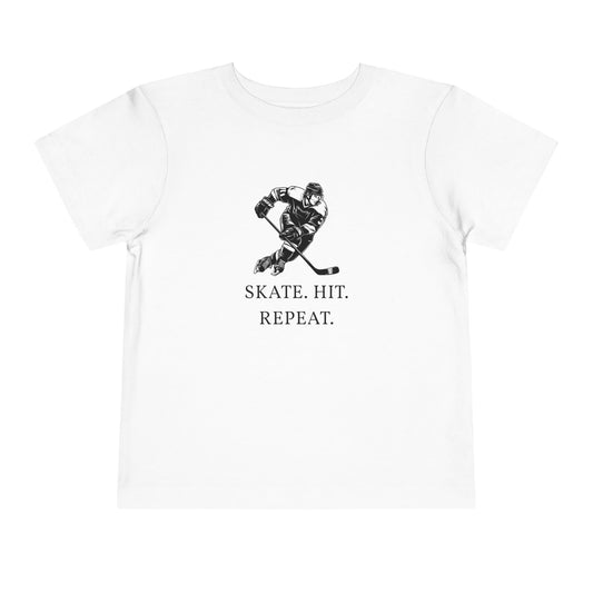 Skate. Hit. Repeat. Toddler Tee