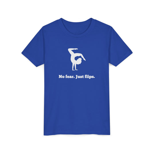 No fear. Just flips. Youth Tee