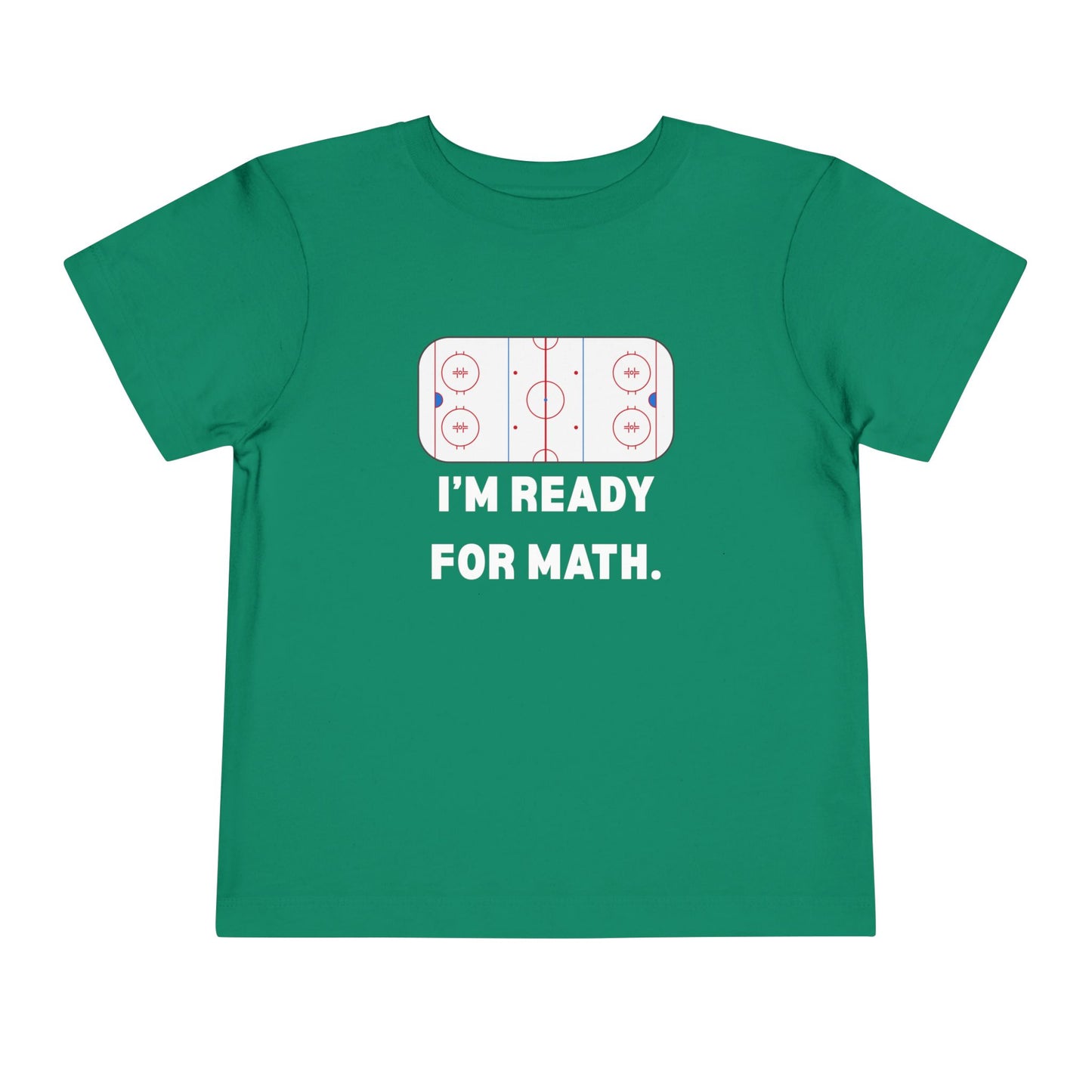 I'm Ready for Math Toddler Tee