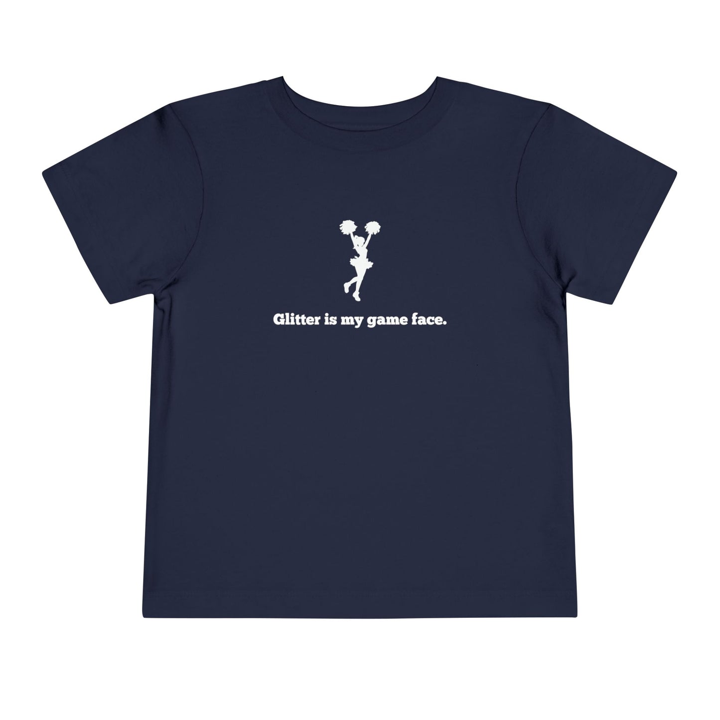 Glitter is My Game Face Toddler Tee