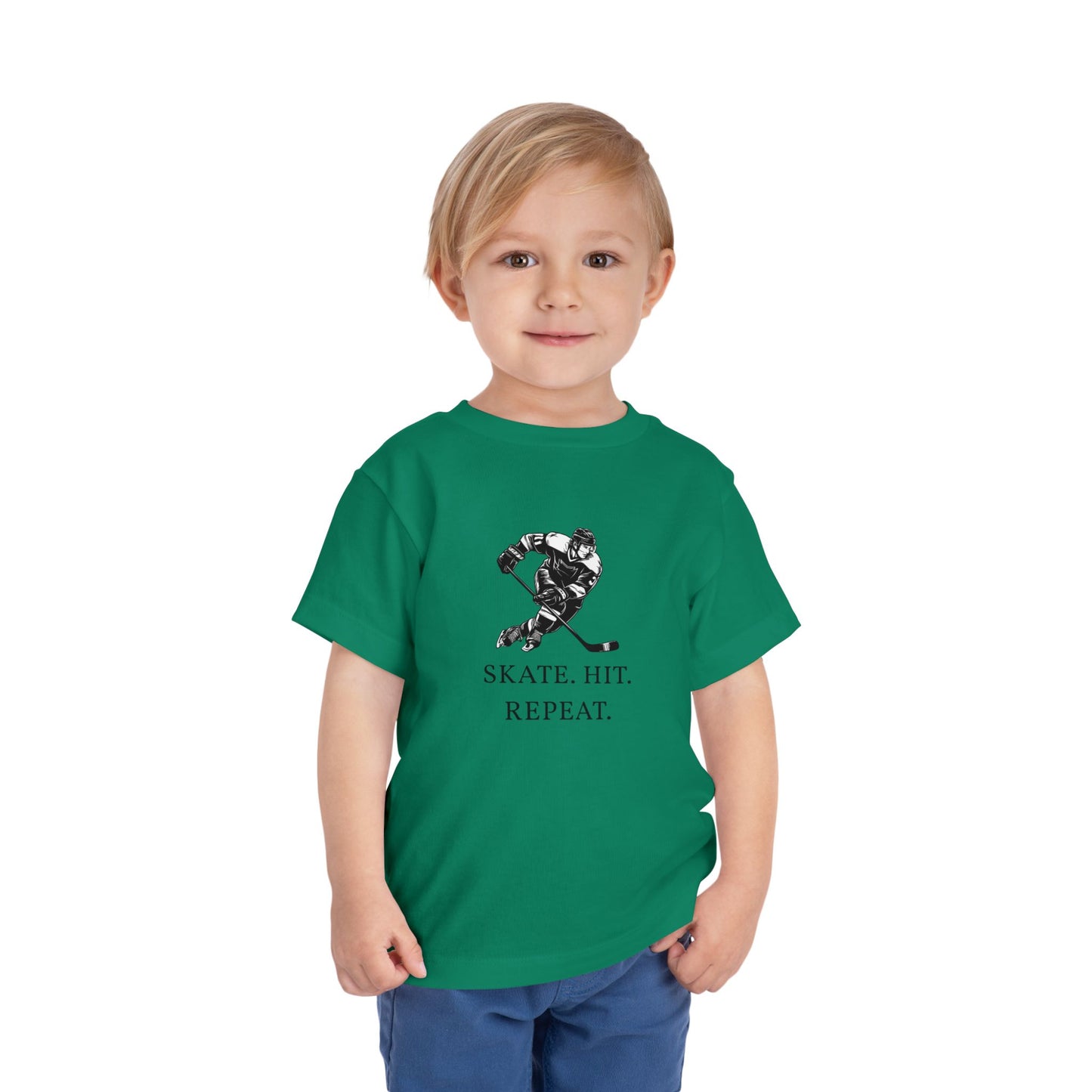 Skate. Hit. Repeat. Toddler Tee