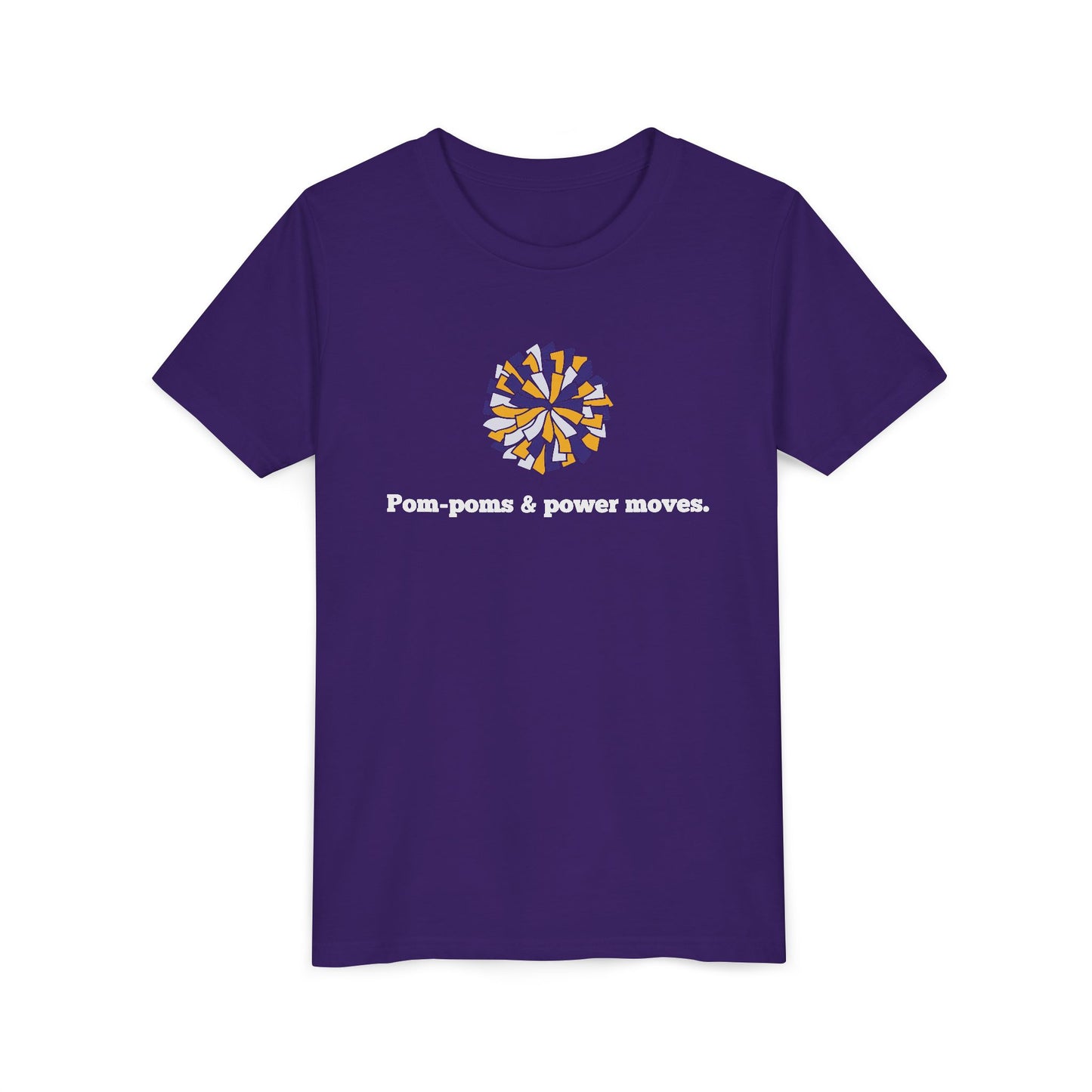 Pom-poms & Power Moves Youth Tee