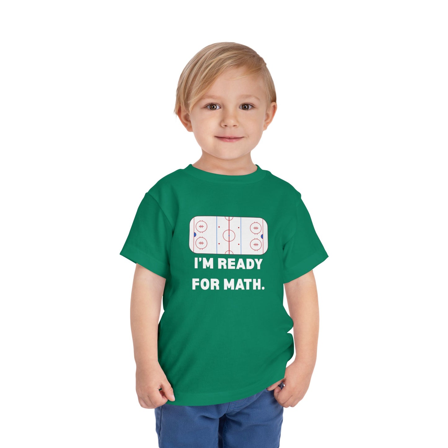 I'm Ready for Math Toddler Tee