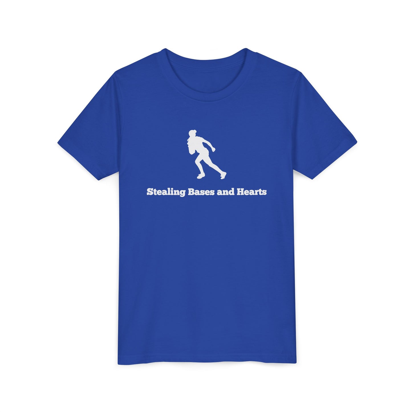 Stealing Bases and Hearts Youth Tee