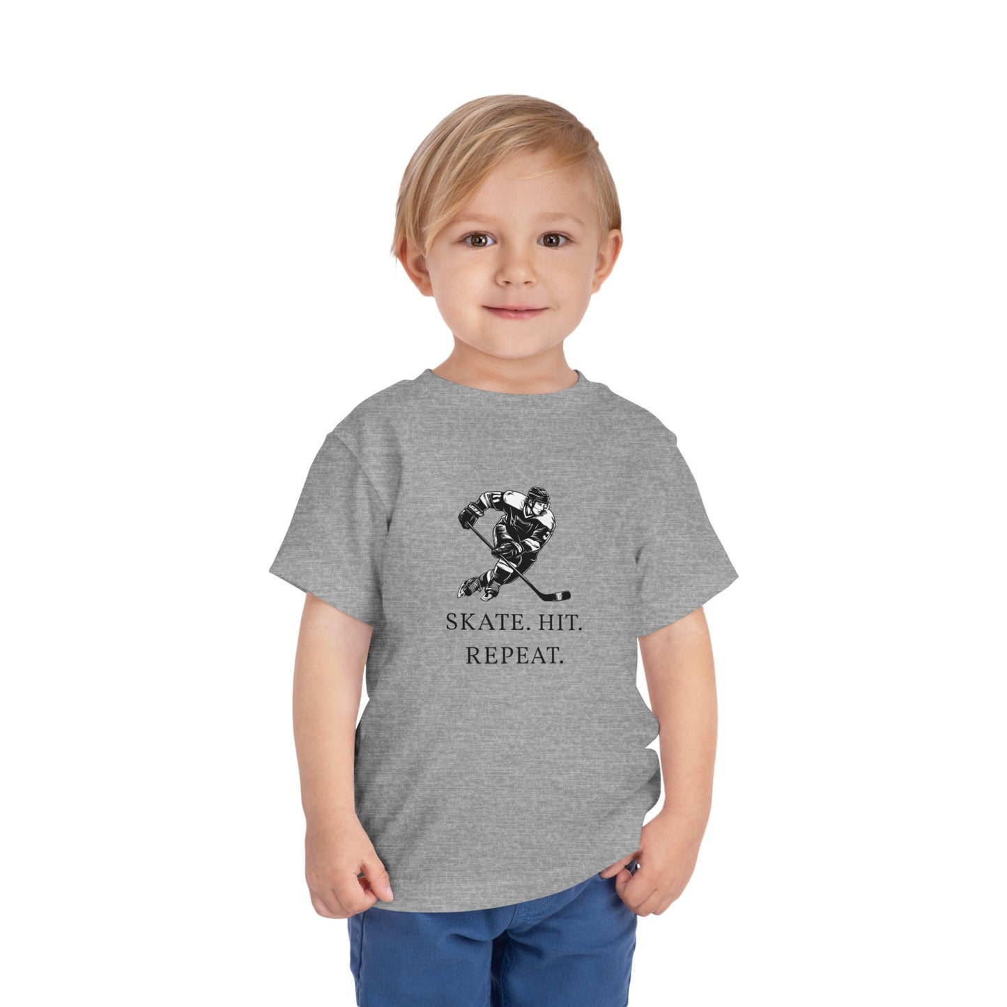 Skate. Hit. Repeat. Toddler Tee