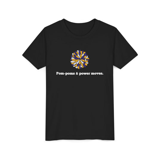 Pom-poms & Power Moves Youth Tee