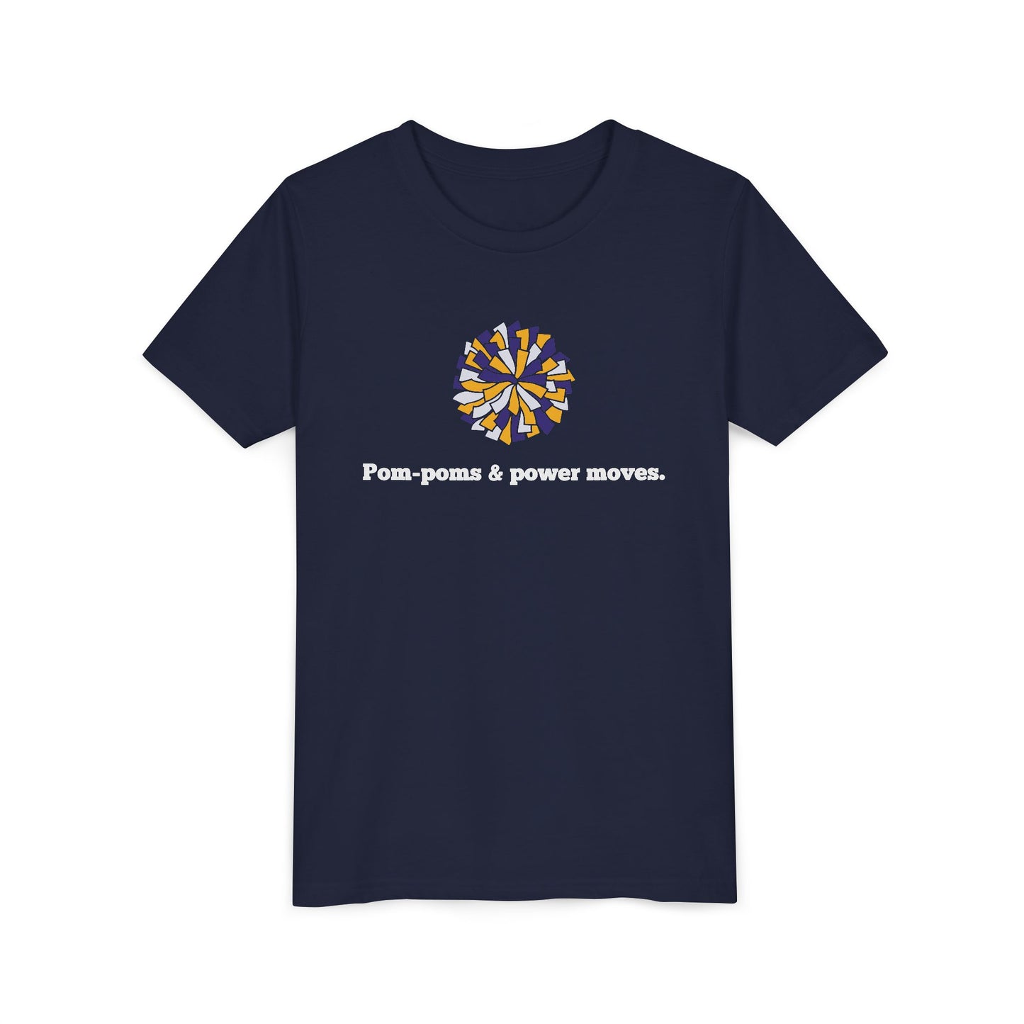 Pom-poms & Power Moves Youth Tee