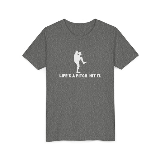 Life's a Pitch. Youth Tee