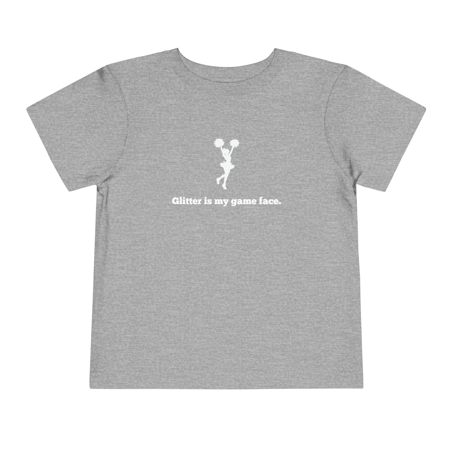 Glitter is My Game Face Toddler Tee
