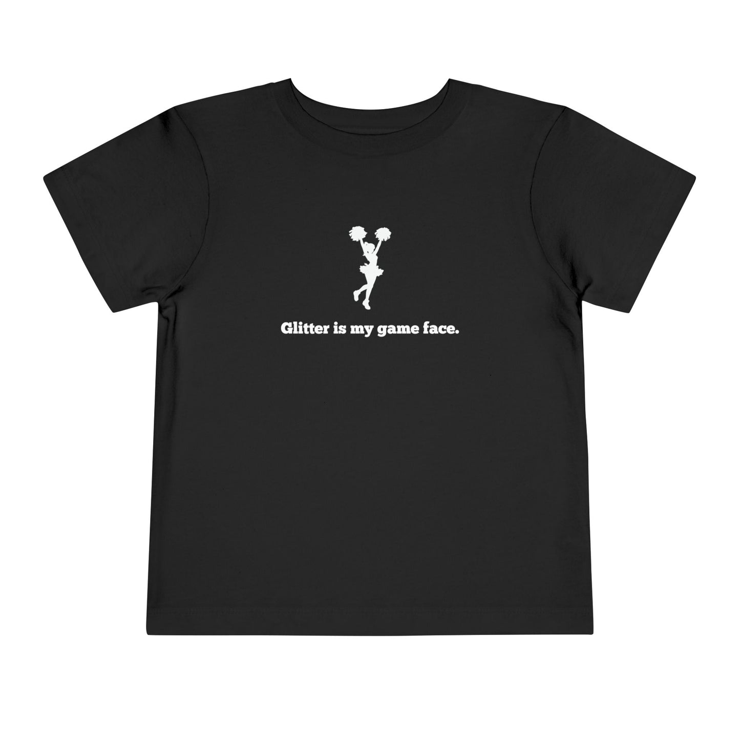 Glitter is My Game Face Toddler Tee