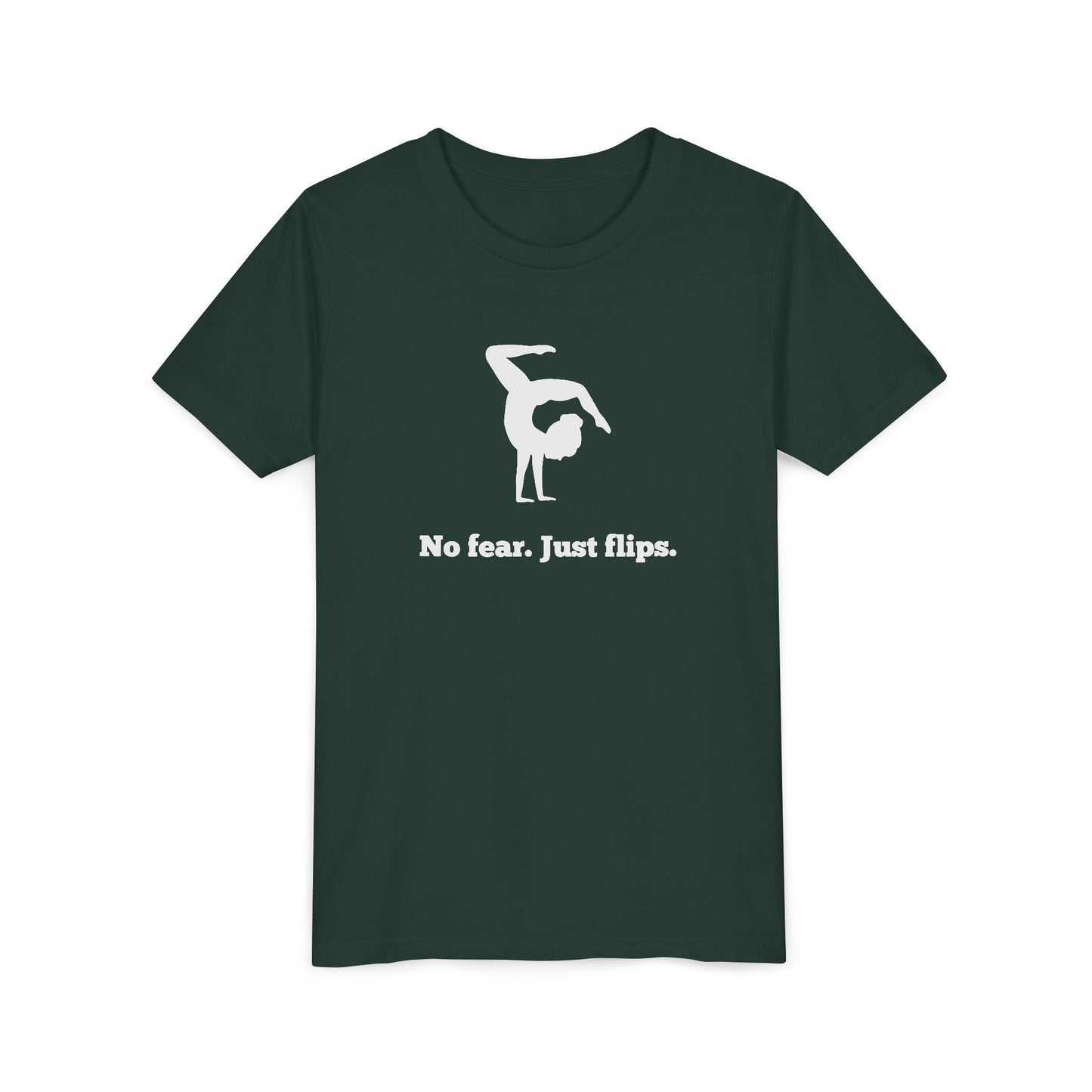 No fear. Just flips. Youth Tee