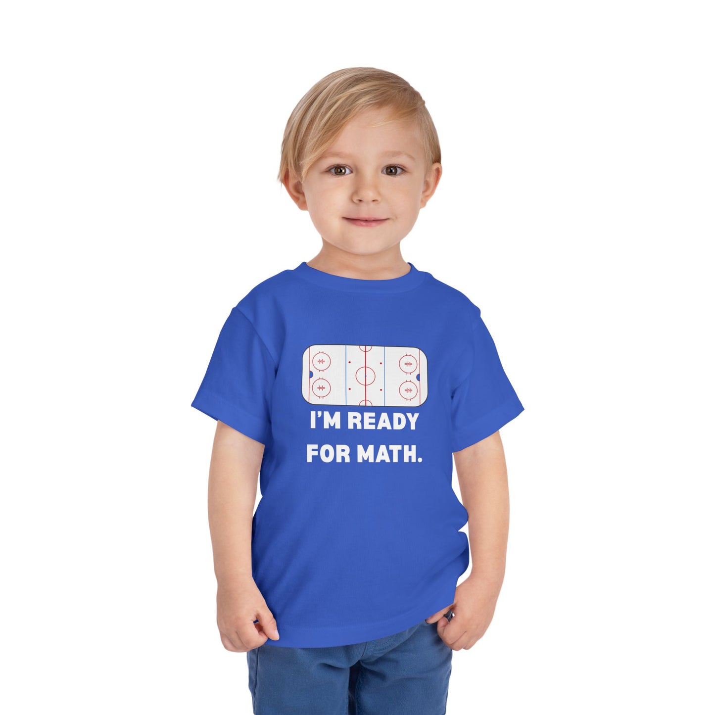 I'm Ready for Math Toddler Tee