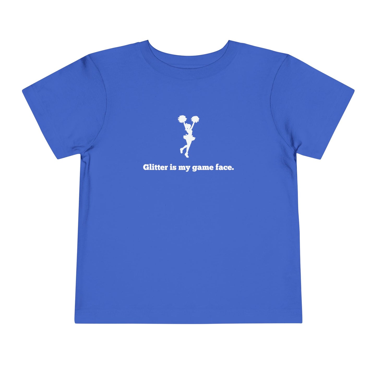 Glitter is My Game Face Toddler Tee