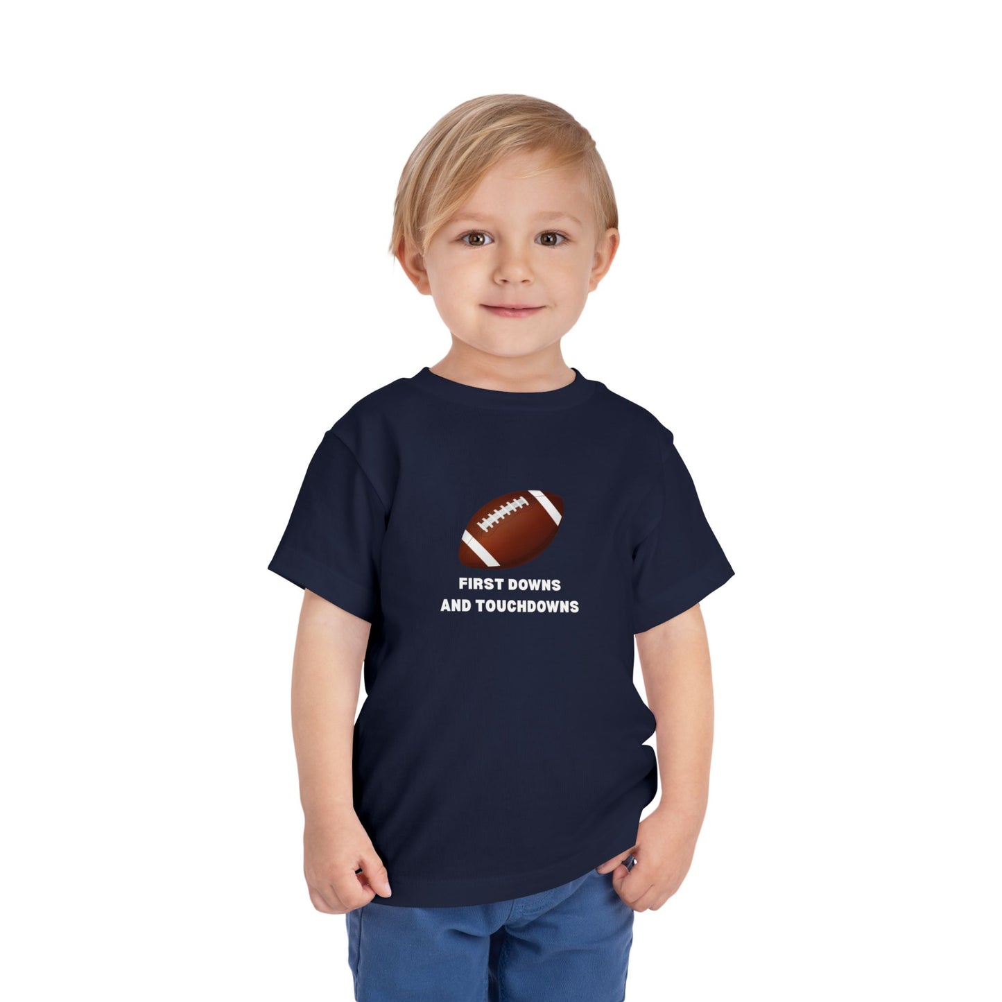 First Downs Toddler Tee