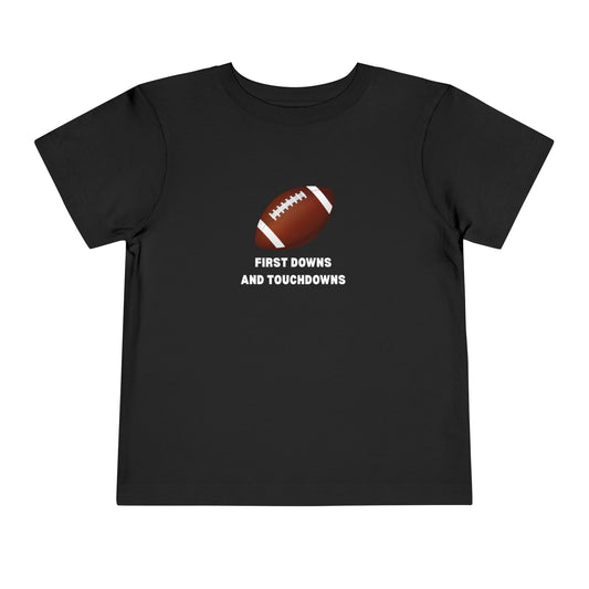 First Downs Toddler Tee