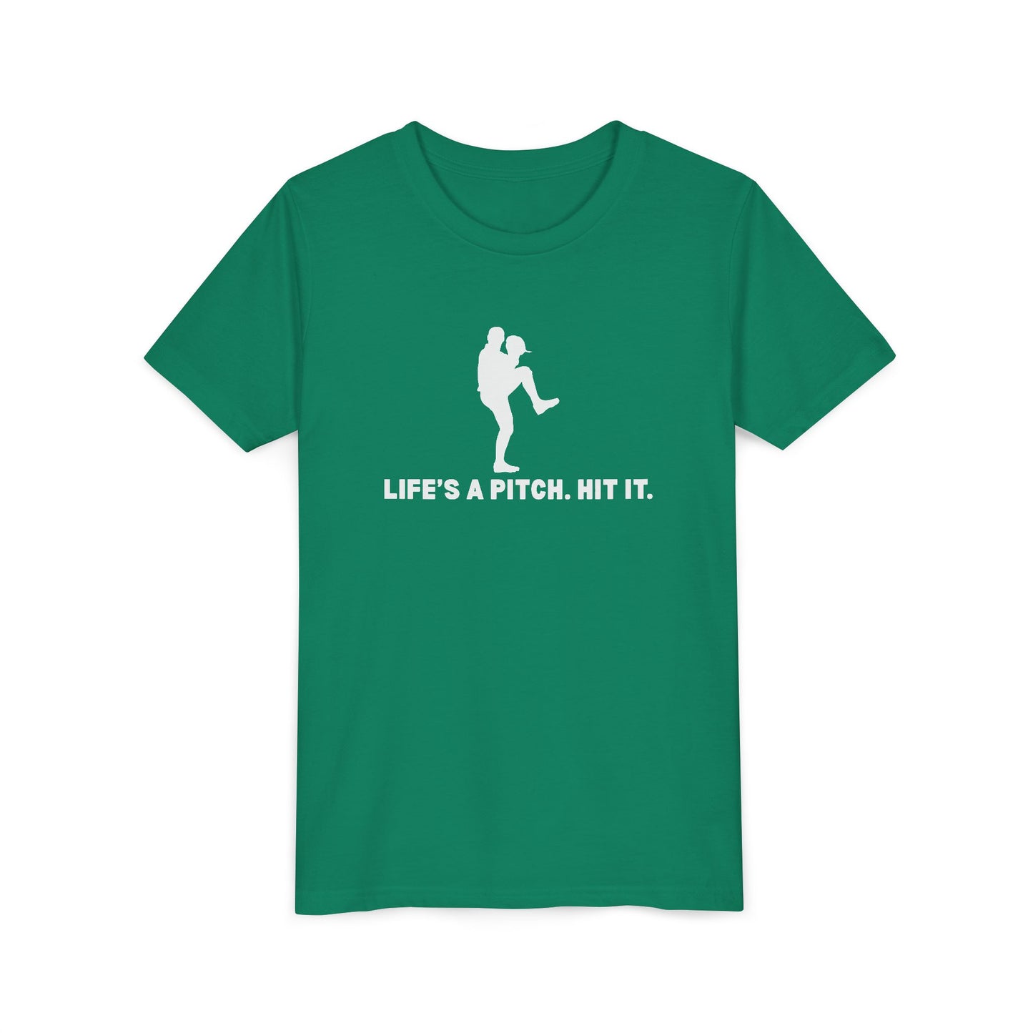Life's a Pitch. Youth Tee