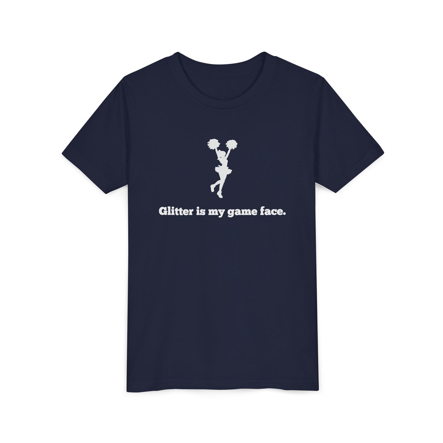 Glitter is My Game Face. Youth Tee