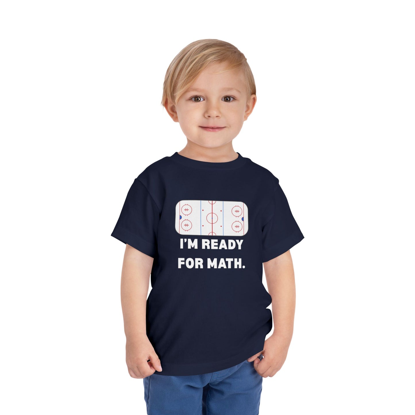 I'm Ready for Math Toddler Tee
