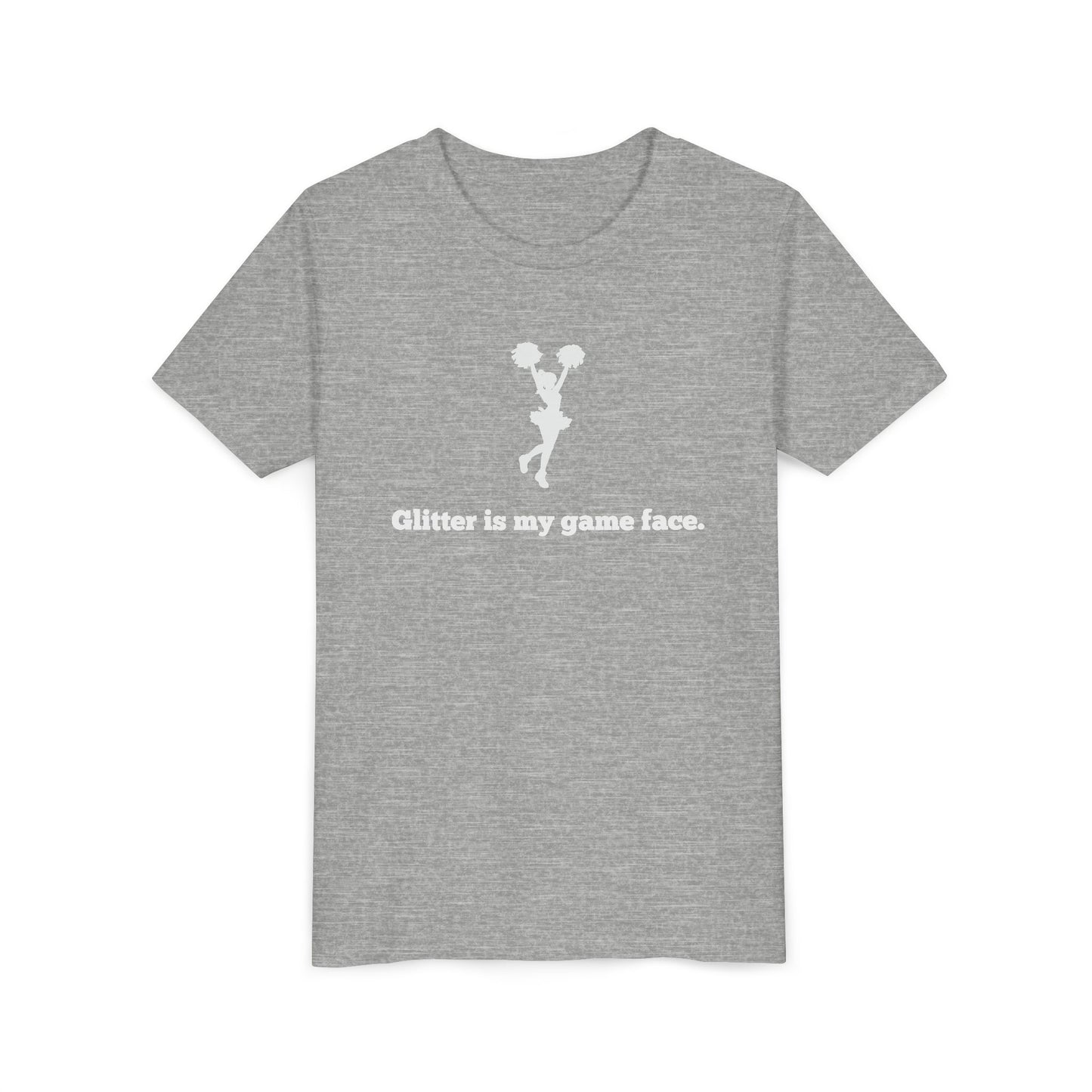 Glitter is My Game Face. Youth Tee