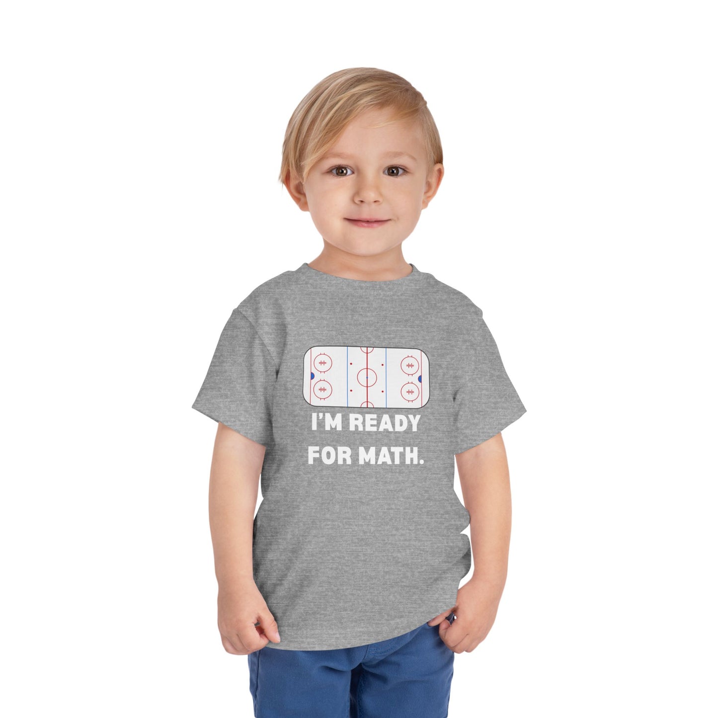 I'm Ready for Math Toddler Tee