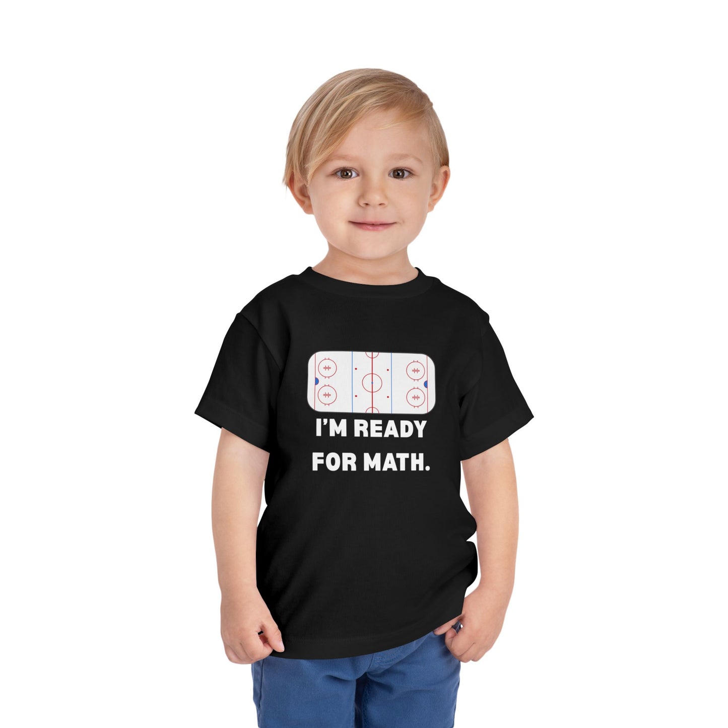 I'm Ready for Math Toddler Tee