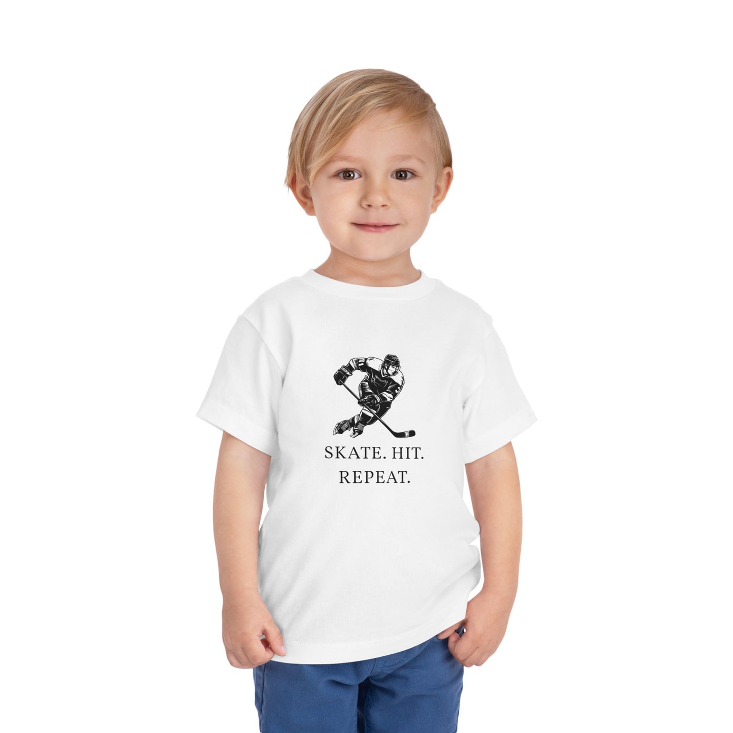 Skate. Hit. Repeat. Toddler Tee