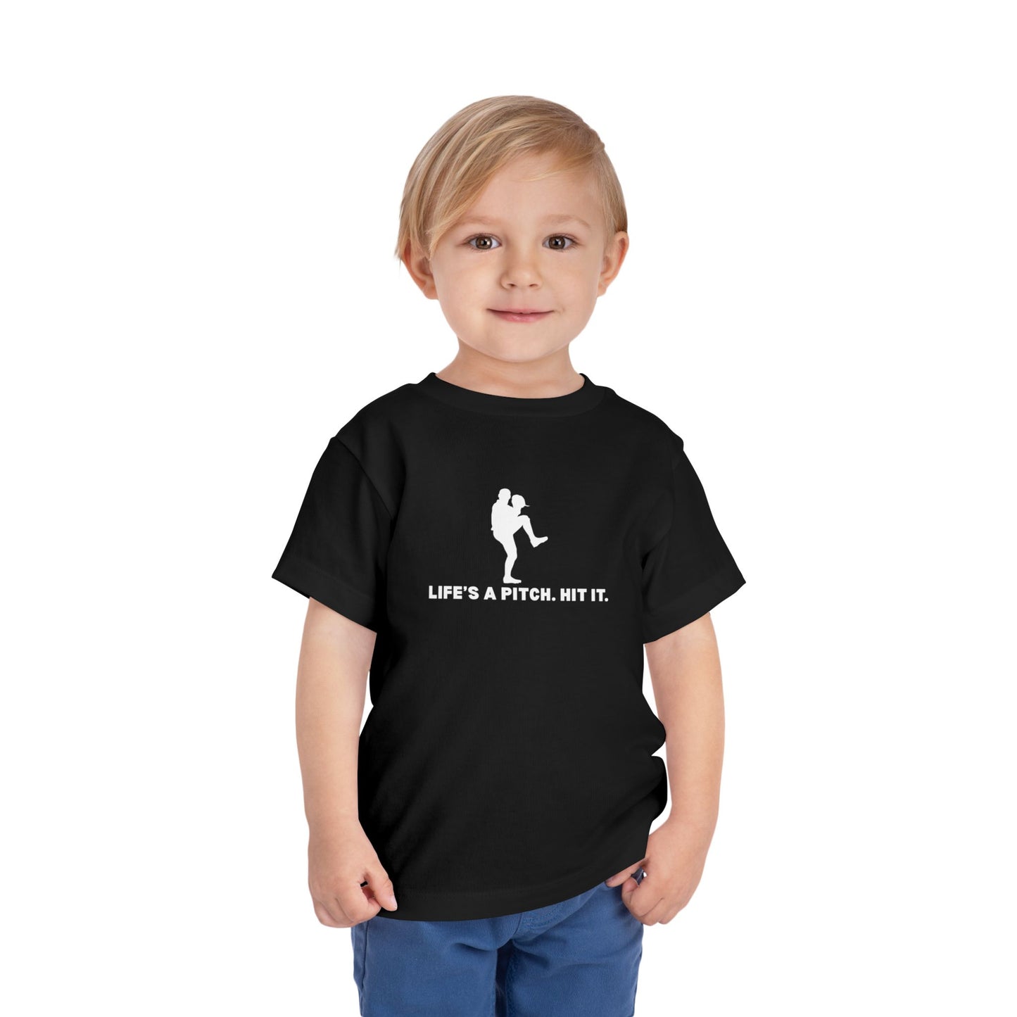 Life's a Pitch. Toddler Tee