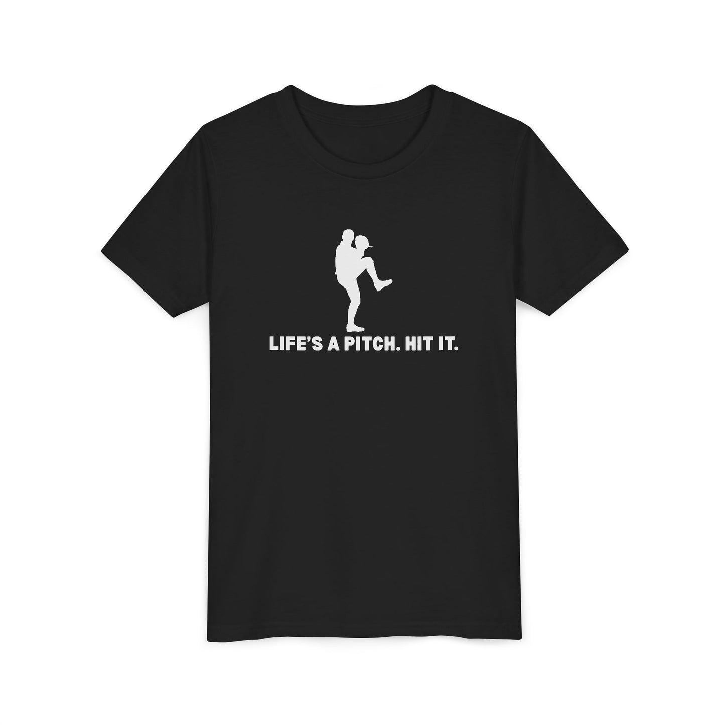 Life's a Pitch. Youth Tee