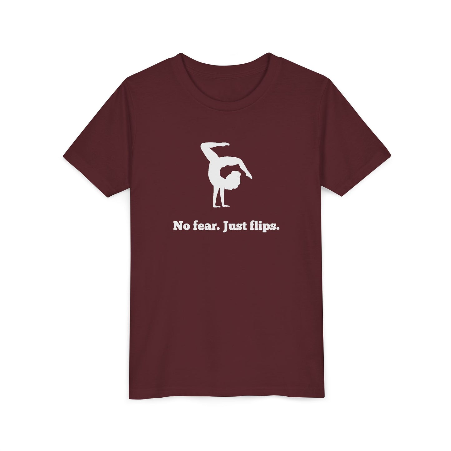 No fear. Just flips. Youth Tee