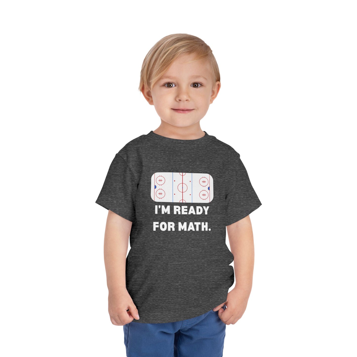 I'm Ready for Math Toddler Tee