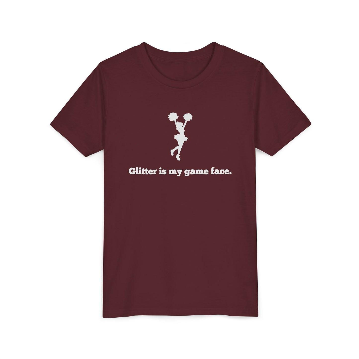 Glitter is My Game Face. Youth Tee