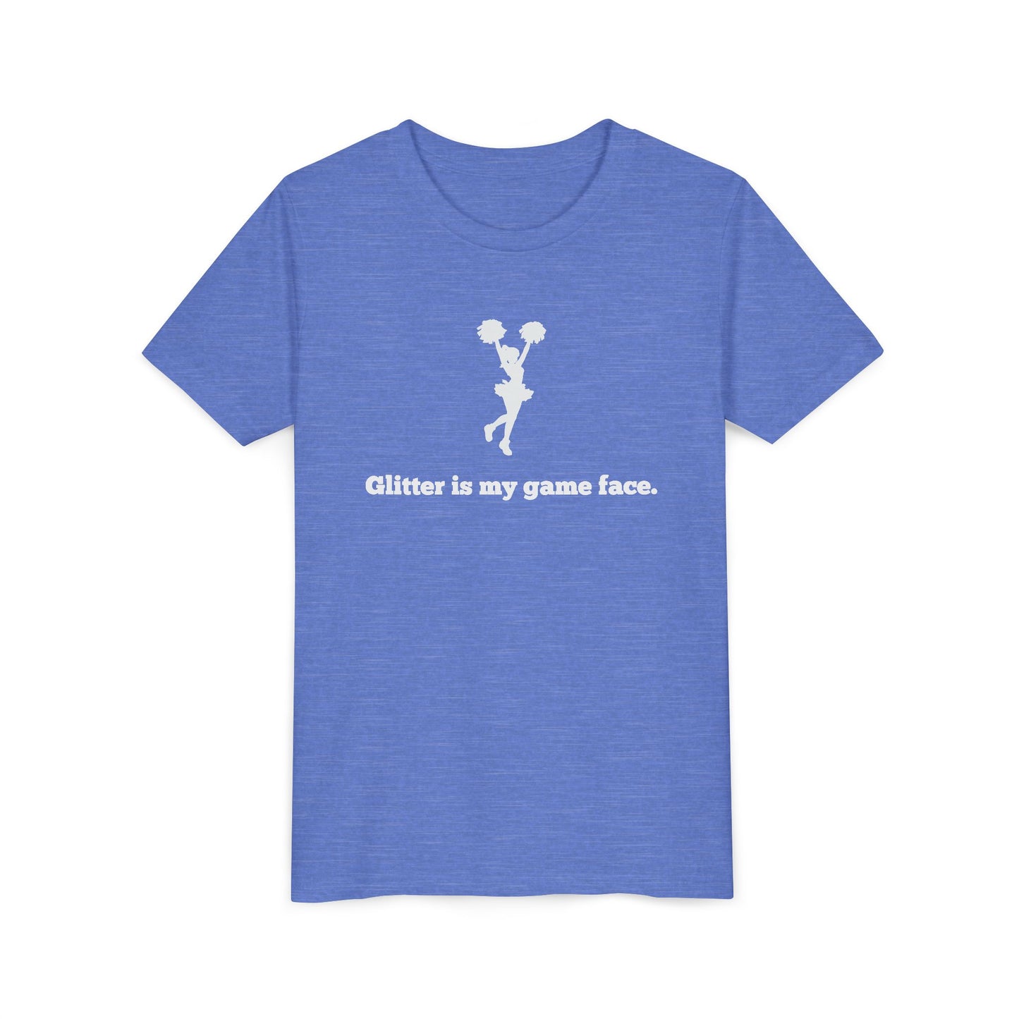 Glitter is My Game Face. Youth Tee