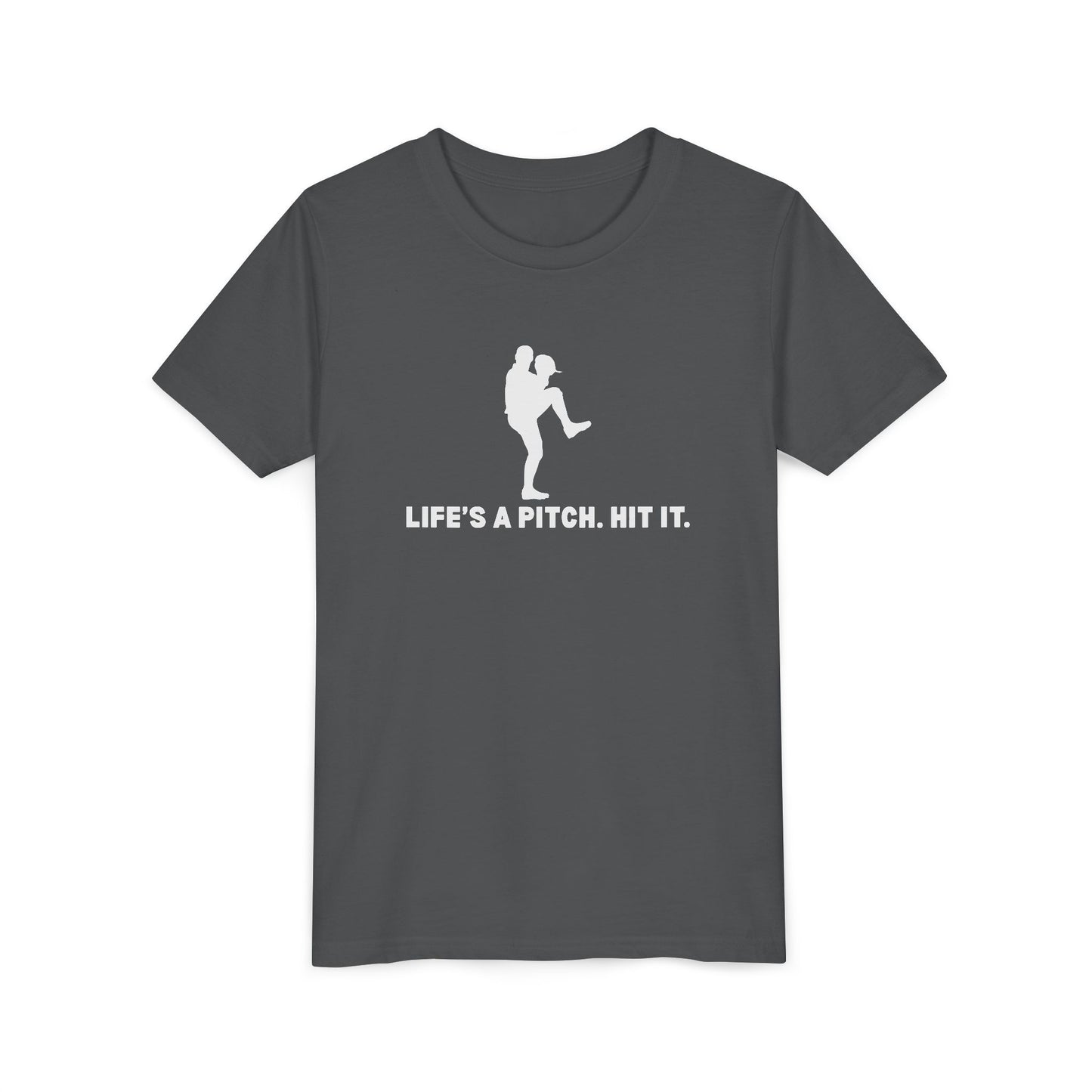 Life's a Pitch. Youth Tee